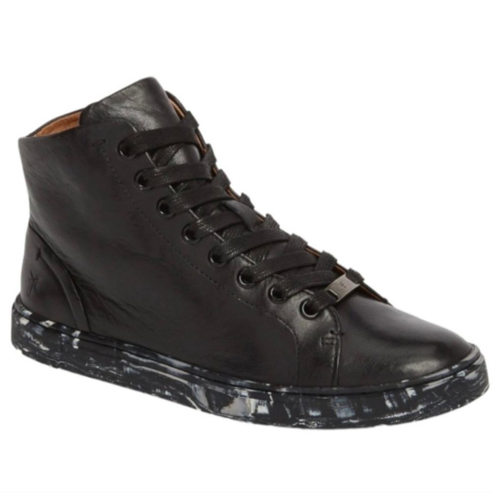 FRYE Ivy High Top Sneakers - Black